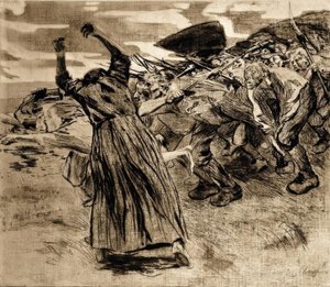 Losbruch by Käthe Kollwitz
